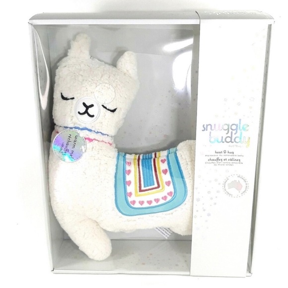 Llama Snuggle Stuffed Heated Whimsical Sleep Cuddle Buddy NIB - Picture 2 of 8